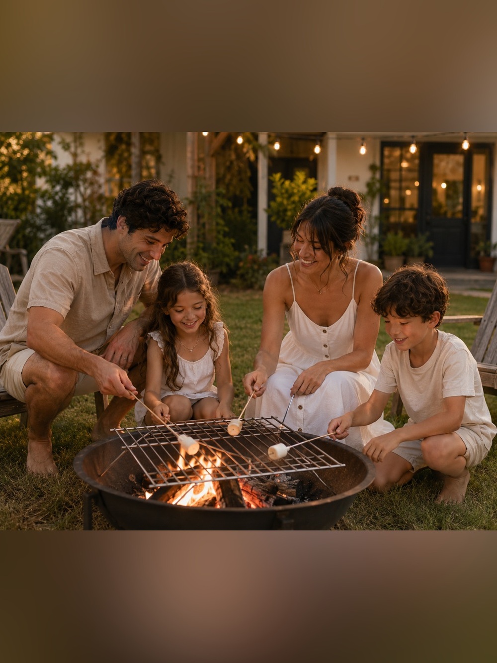 Stainless Steel Grill Grate - Portable Folding Design